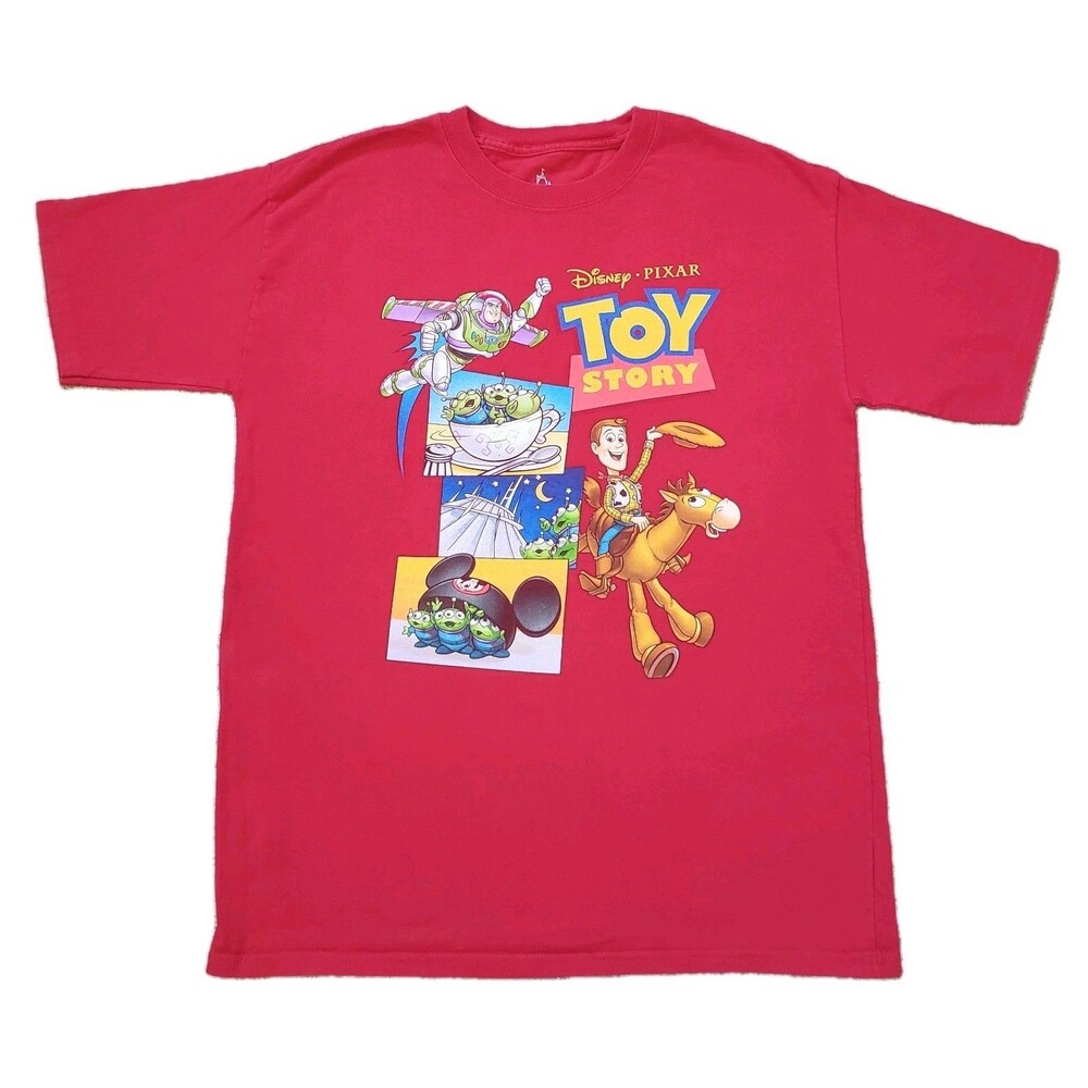 Disneyland Resort Toy Story Sz XL(FITS MEDIUM) Adult Unisex T-Shirt Walt Disney